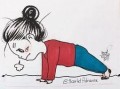 练瑜伽漫画,探寻身心和谐之道