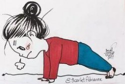 练瑜伽漫画,探寻身心和谐之道